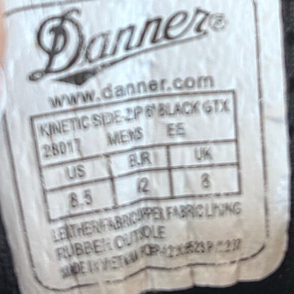 Danner - Kinetic Side -Zip 6\